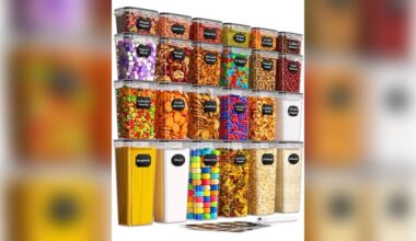 Best Stackable Pantry Containers for Small Kitchen